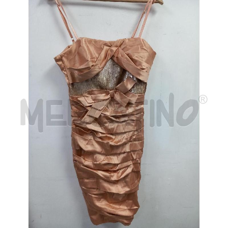 VESTITO D OMAI ROSA PAILLETTES | Mercatino dell'Usato Roma porta di roma 1