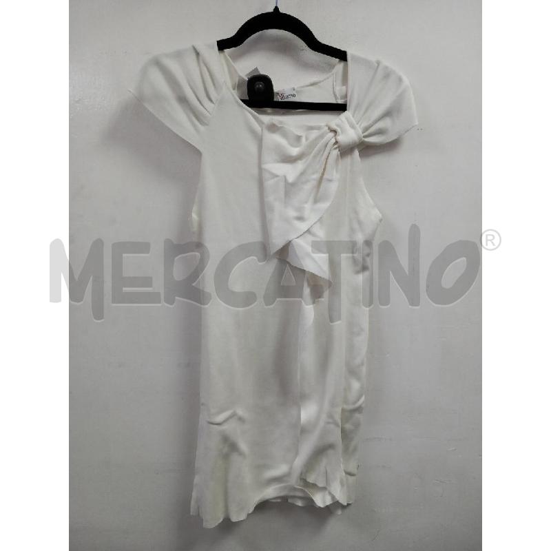 VESTITO D RED VALENTINO BIANCO | Mercatino dell'Usato Roma porta di roma 1