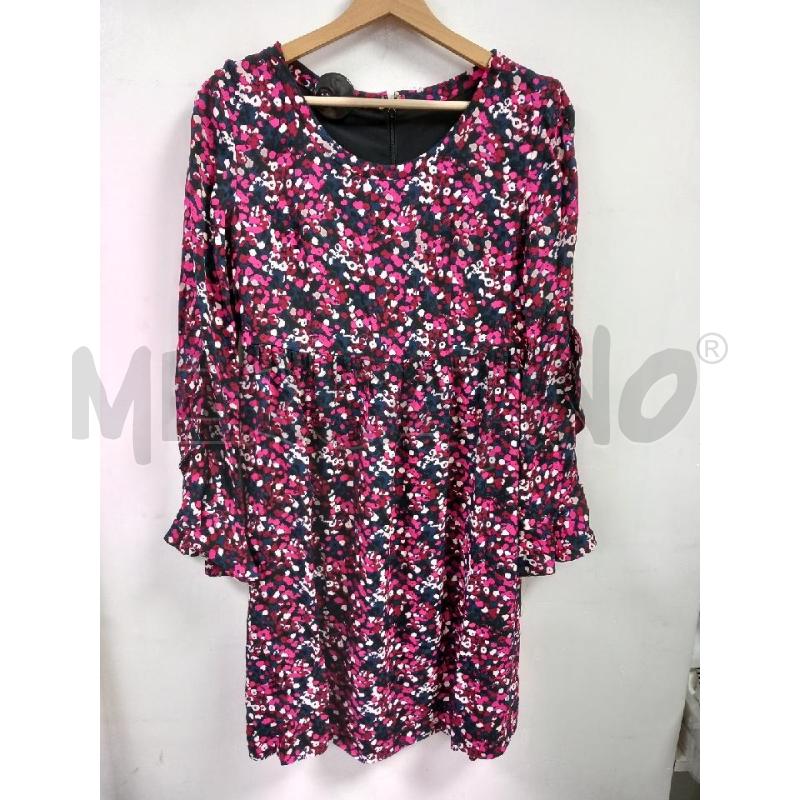 VESTITO D SE MAX&CO FIORI ROSA BLU | Mercatino dell'Usato Roma porta di roma 1