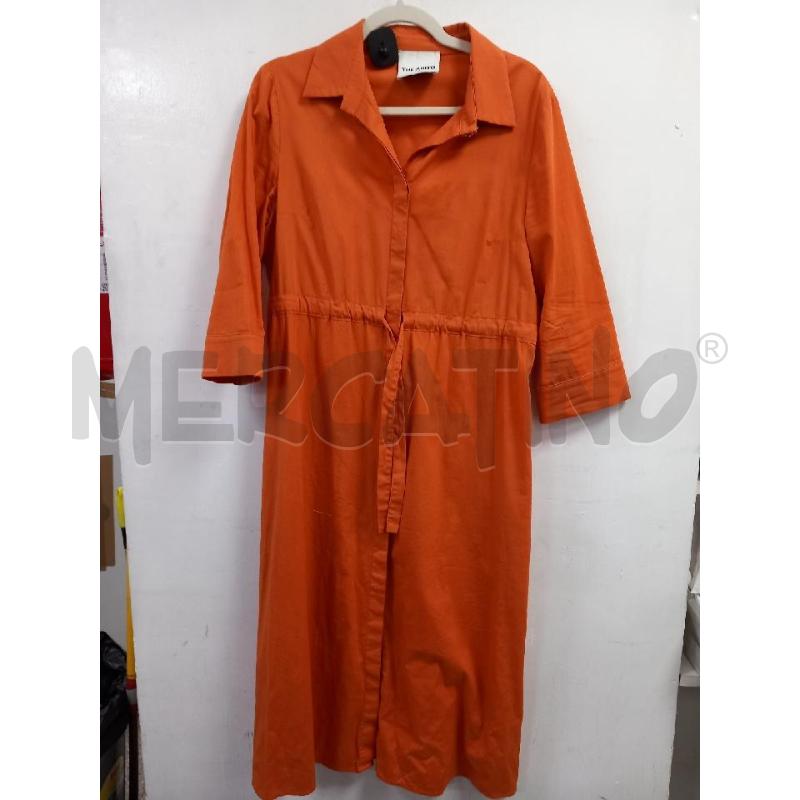 VESTITO D THE ABITO ARANCIO | Mercatino dell'Usato Roma porta di roma 1