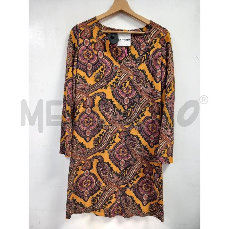 VESTITO D THE ABITO GIALLO PAISLEY | Mercatino dell'Usato Roma porta di roma 1
