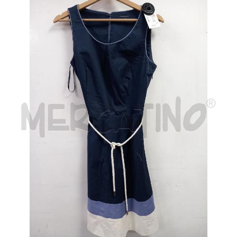 VESTITO D TOMMY HILFIGER BLU | Mercatino dell'Usato Roma porta di roma 1