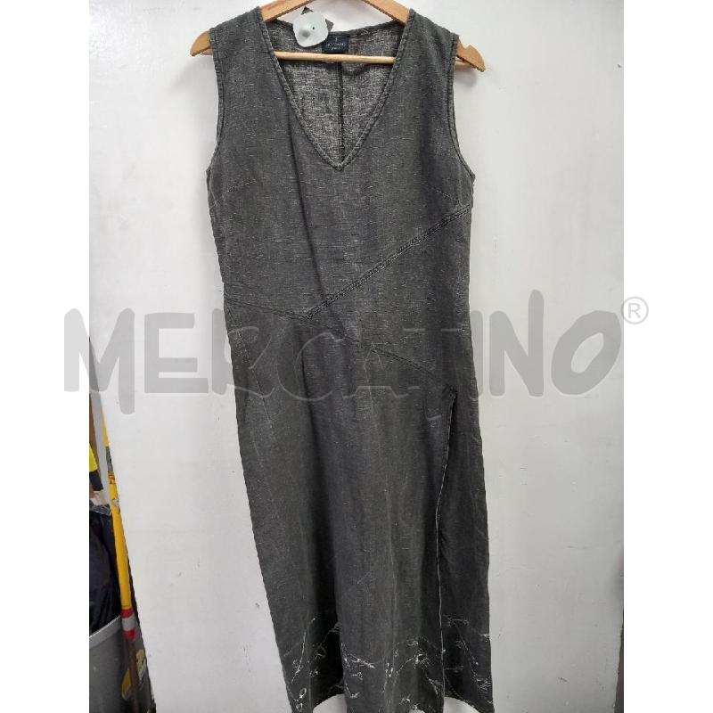 VESTITO D TRUSSARDI JEANS GRIGIO | Mercatino dell'Usato Roma porta di roma 1
