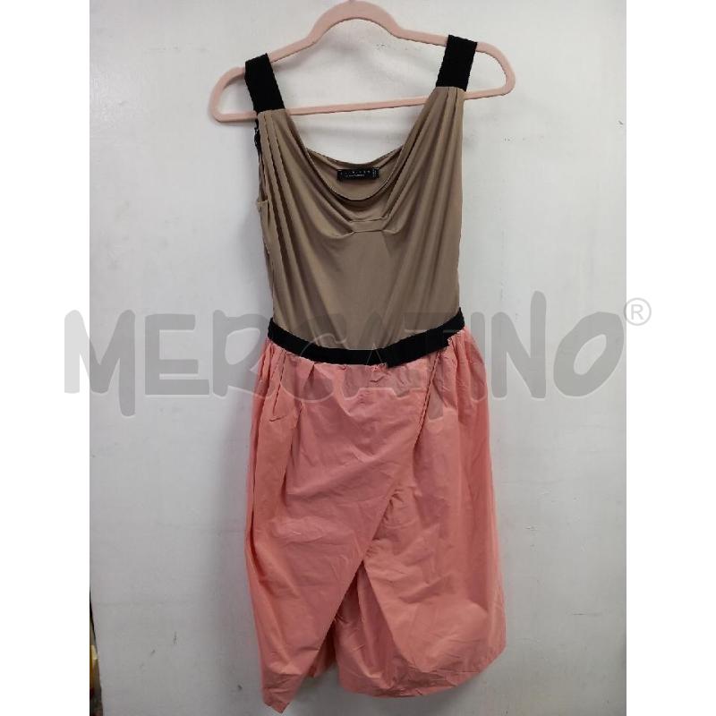 VESTITO D TWINSET BEIGE ROSA | Mercatino dell'Usato Roma porta di roma 1