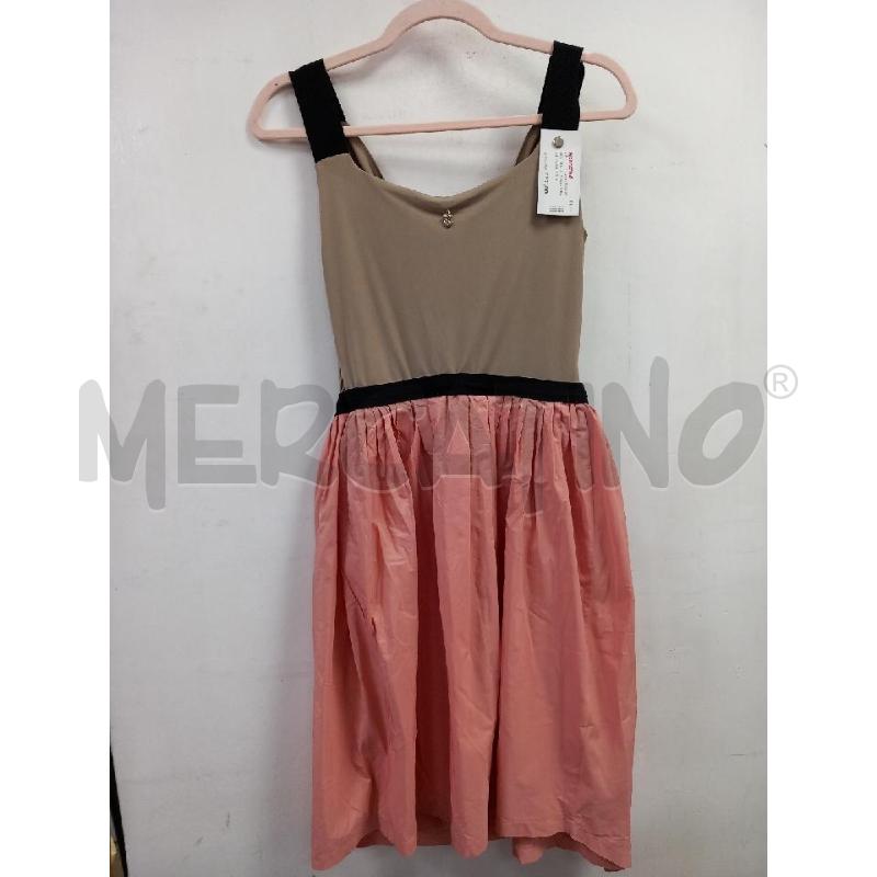 VESTITO D TWINSET BEIGE ROSA | Mercatino dell'Usato Roma porta di roma 2