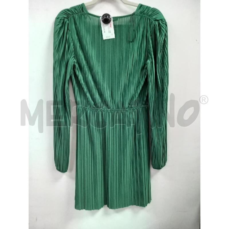 VESTITO D ZARA VERDE  | Mercatino dell'Usato Roma porta di roma 2