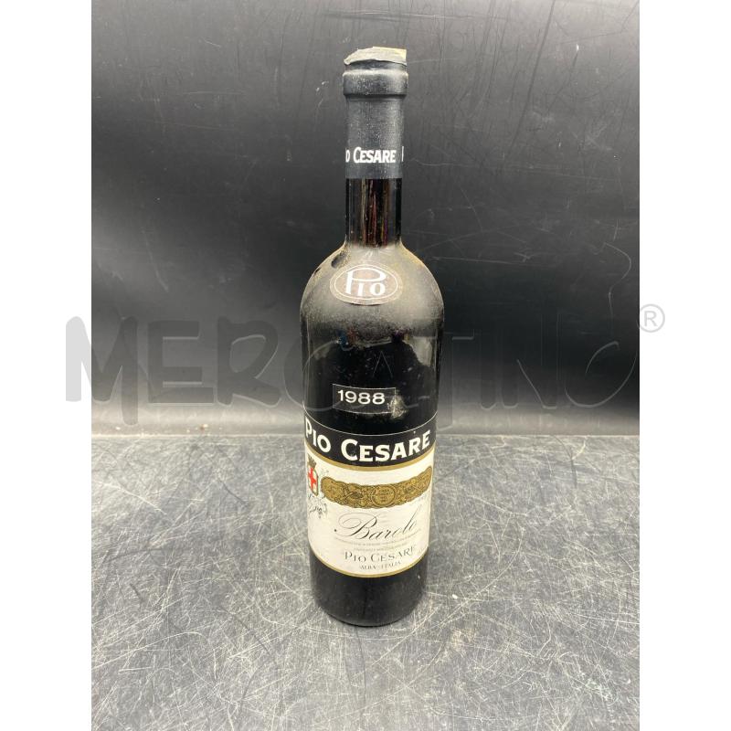 VINO DA ESPOSIZIONE PIO CESARE 1988 | Mercatino dell'Usato Roma porta di roma 1