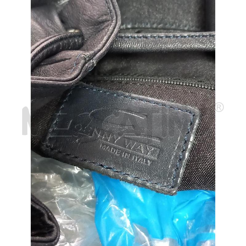 ZAINO D GENNY WAY BLU PELLE | Mercatino dell'Usato Roma porta di roma 4