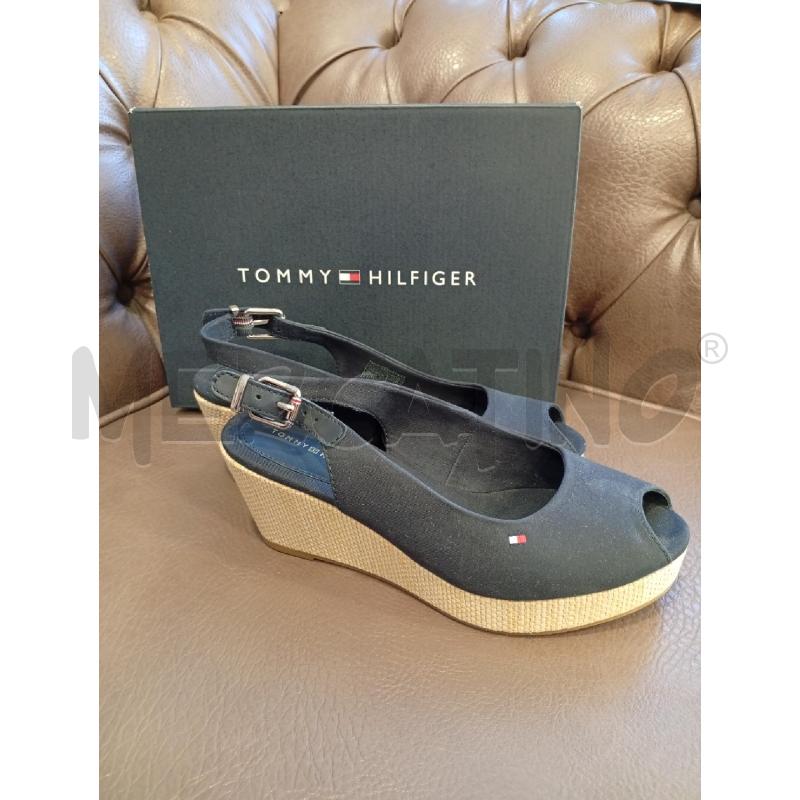 ZEPPA DONNA TOMMY HILFIGER BLU | Mercatino dell'Usato Roma porta di roma 2