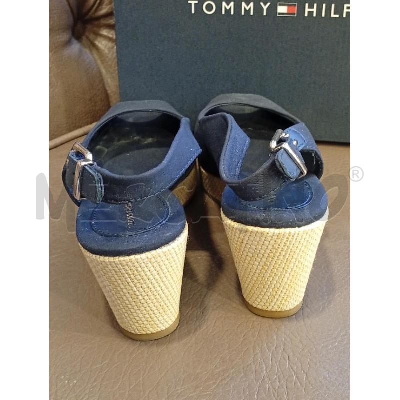ZEPPA DONNA TOMMY HILFIGER BLU | Mercatino dell'Usato Roma porta di roma 4