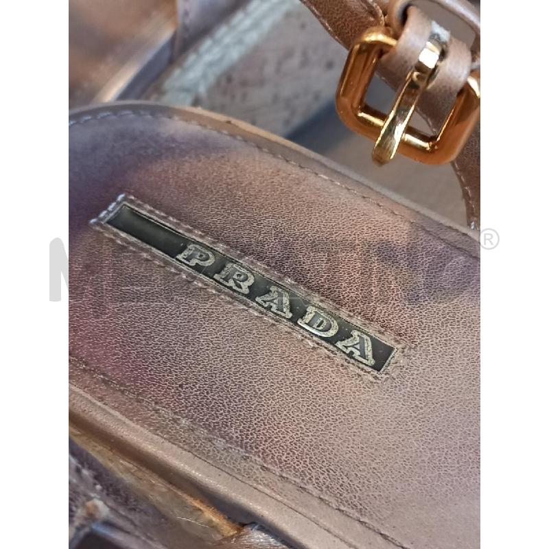 ZEPPA PRADA BEIGE/MARRONE | Mercatino dell'Usato Roma porta di roma 3