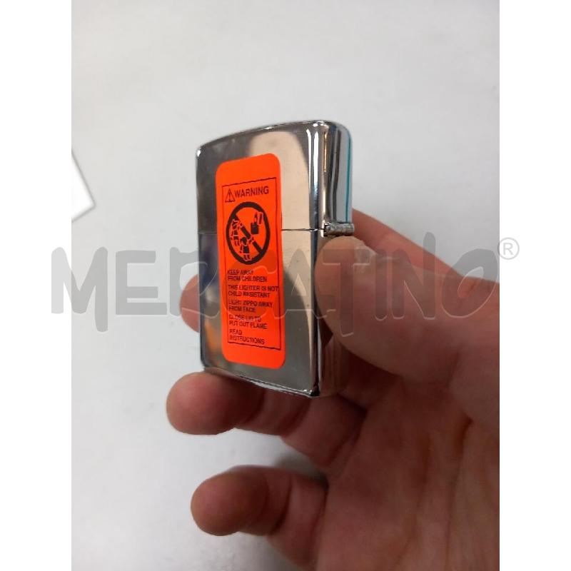 ZIPPO GAZIANTEP SCRITTA BLU | Mercatino dell'Usato Roma porta di roma 2