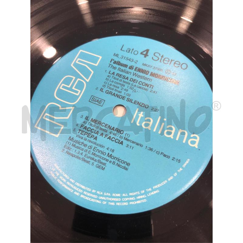 33/G VINILE ALBUM DI ENNIO MORRICONE | Mercatino dell'Usato Roma somalia 4