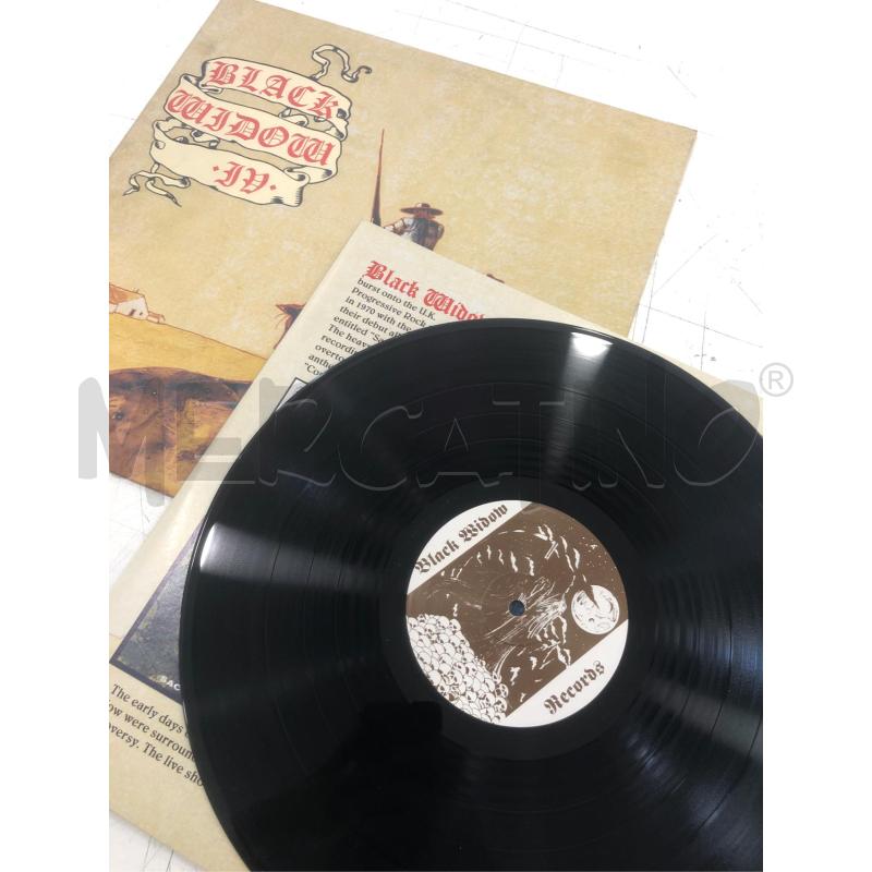 33/G VINILE BLACK WIDOW IV ITALY 1998 | Mercatino dell'Usato Roma somalia 4