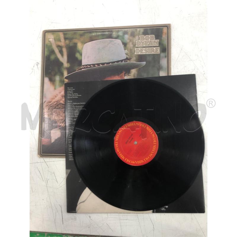 33/G VINILE BOB DYLAN DESIRE | Mercatino dell'Usato Roma somalia 3