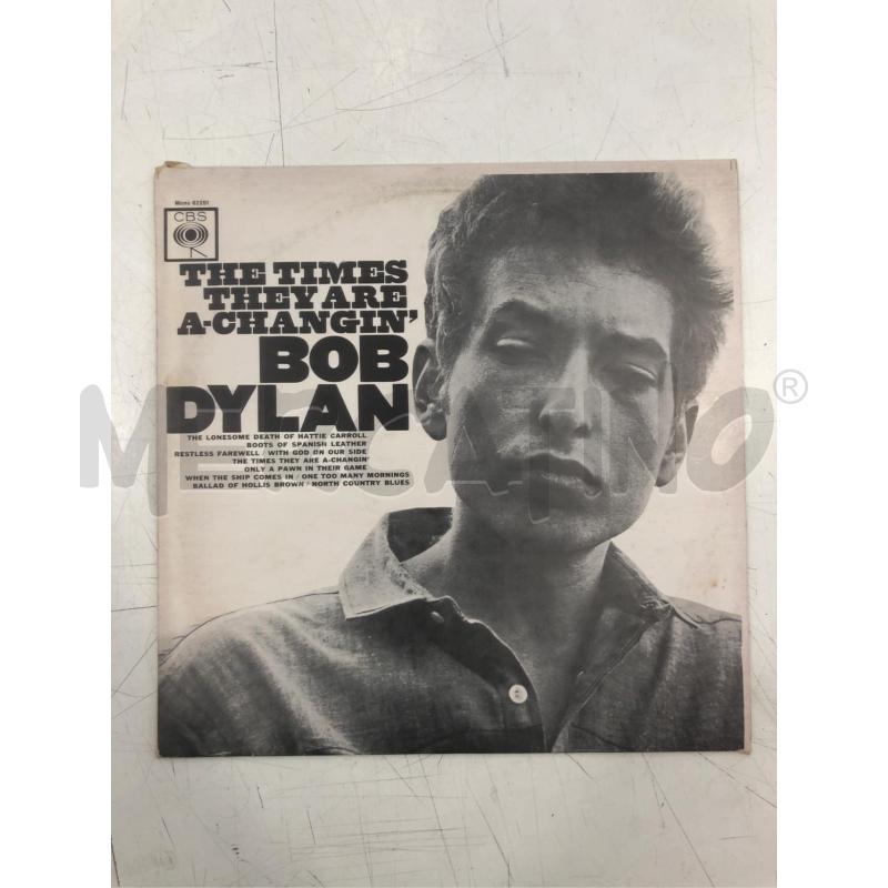 33/G VINILE BOB DYLAN THE TIMES THEY ARE A-CHANGIN' | Mercatino dell'Usato Roma somalia 1