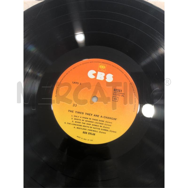 33/G VINILE BOB DYLAN THE TIMES THEY ARE A-CHANGIN' | Mercatino dell'Usato Roma somalia 4