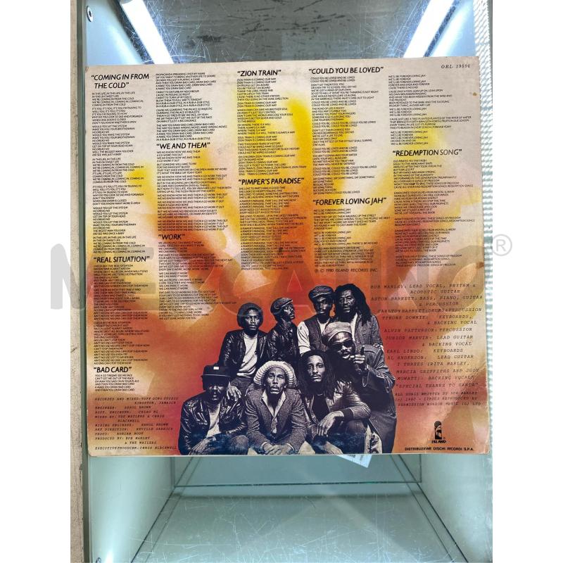 33/G VINILE BOB MARLEY UPRISING | Mercatino dell'Usato Roma somalia 2