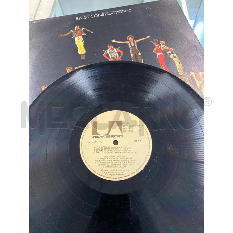 33/G VINILE BRASS CONSTRUCTION II | Mercatino dell'Usato Roma somalia 4