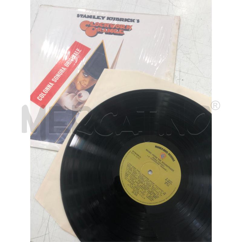 33/G VINILE CLOCKWORK ORANGE KUBRICK  | Mercatino dell'Usato Roma somalia 3
