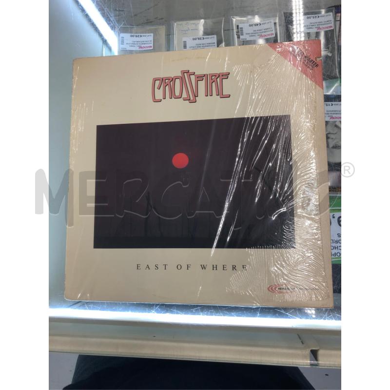 33/G VINILE CROSSFIRE EAST OF WHERE | Mercatino dell'Usato Roma somalia 1