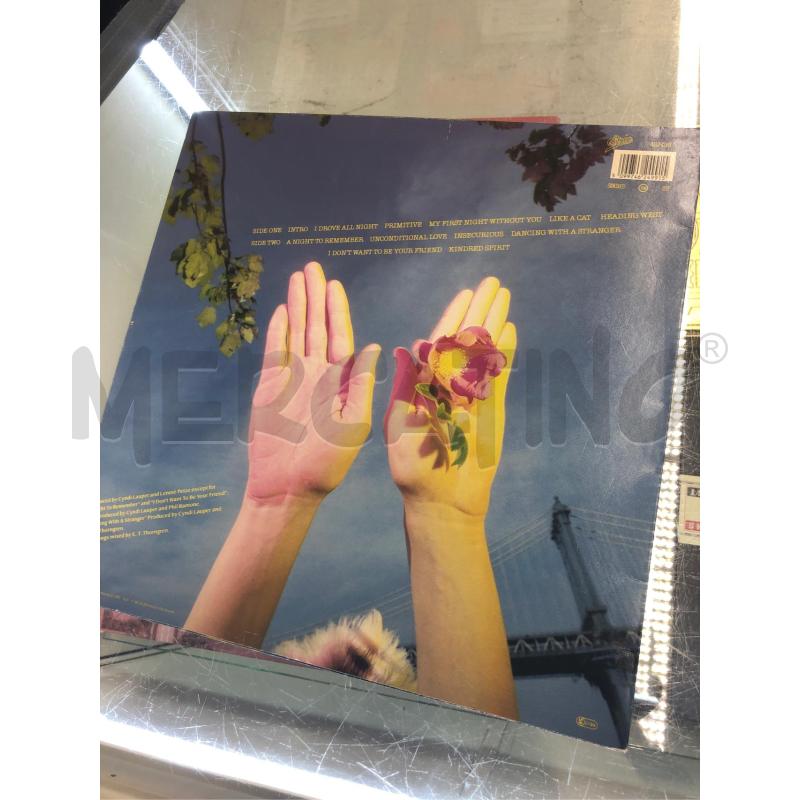 33/G VINILE CYNDI LAUPER A NIGHT TO REMEMBER | Mercatino dell'Usato Roma somalia 2