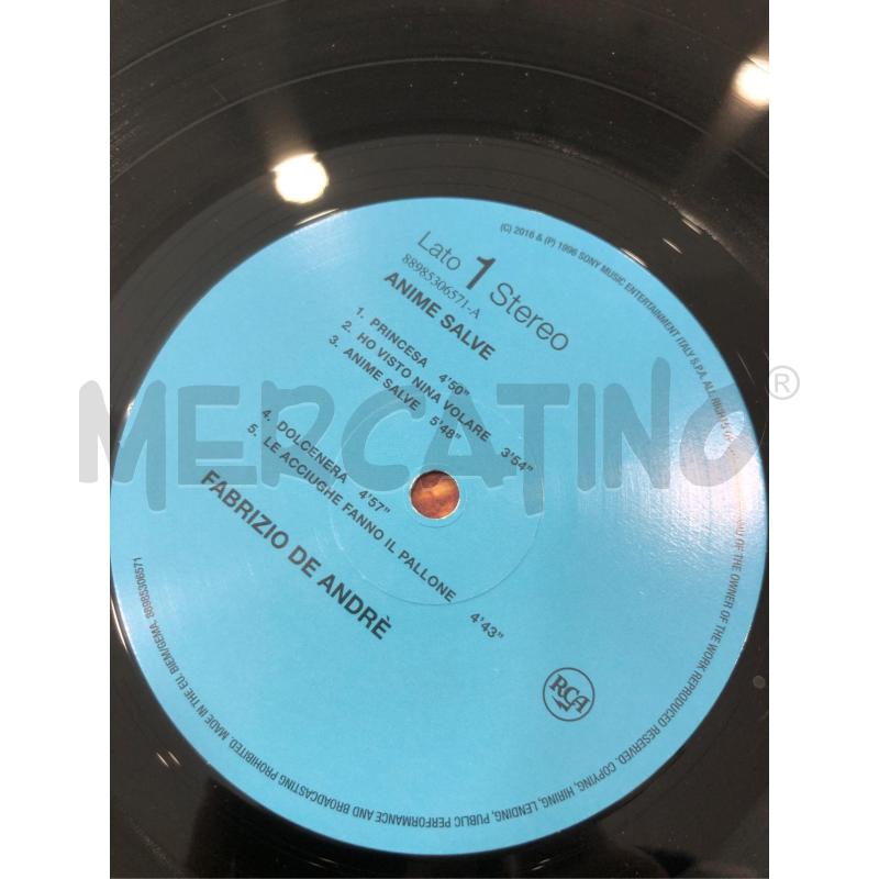 33/G VINILE DE ANDRE ANIME SALVE EDIZIONE 2016 | Mercatino dell'Usato Roma somalia 4
