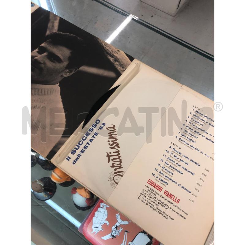 33/G VINILE EDOARDO VIANELLO IO SONO | Mercatino dell'Usato Roma somalia 3
