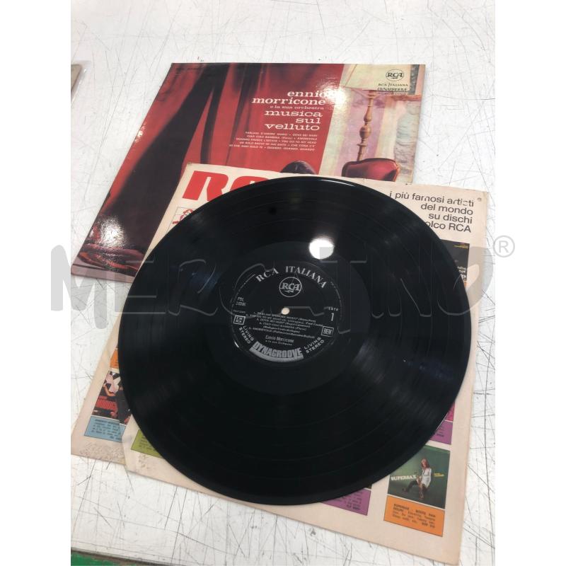 33/G VINILE ENNIO MORRICONE MUSICA SU VELLUTO | Mercatino dell'Usato Roma somalia 4