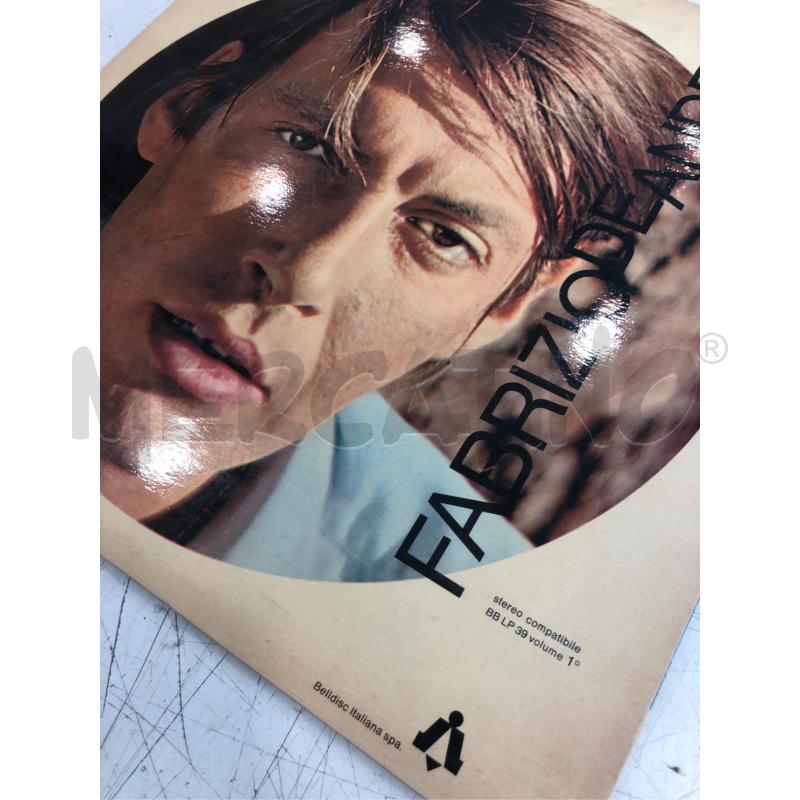 33/G VINILE FABRIZIO DE ANDRE VOL 1 | Mercatino dell'Usato Roma somalia 2