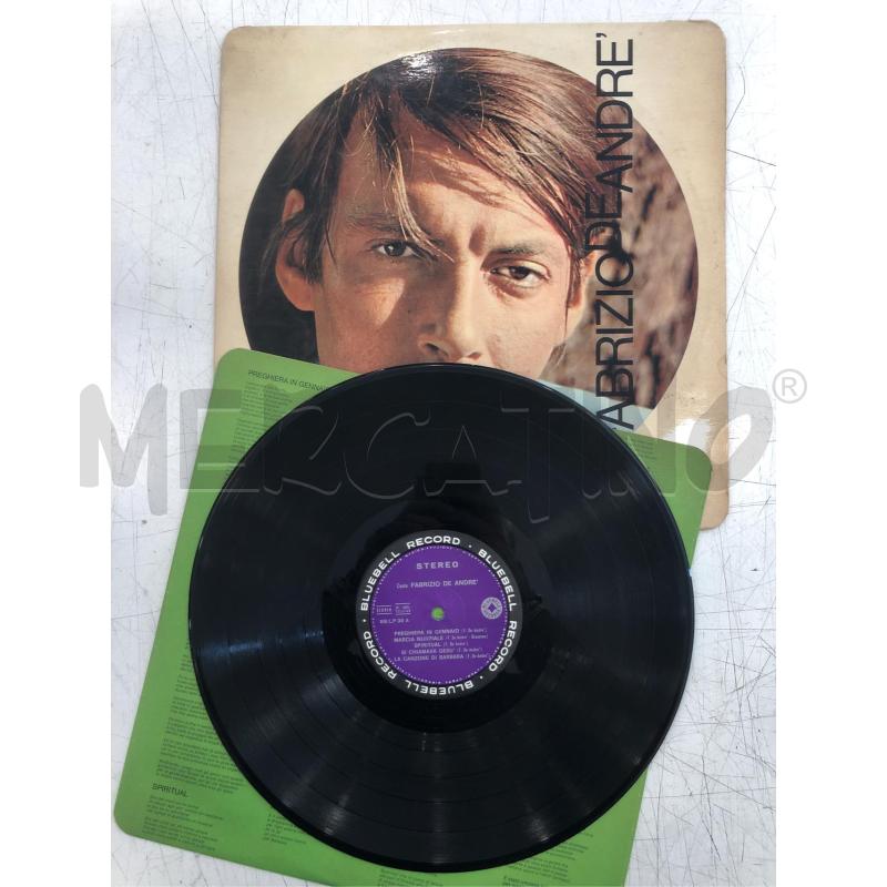 33/G VINILE FABRIZIO DE ANDRE VOL 1 | Mercatino dell'Usato Roma somalia 3