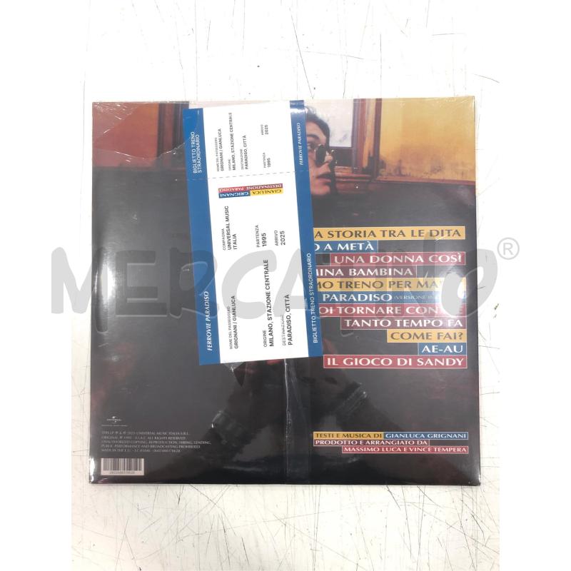 33/G VINILE GIANLUCA GRIGNANI DESTINAZIONE PARADISO 30TH ANNIVERSARY | Mercatino dell'Usato Roma somalia 3