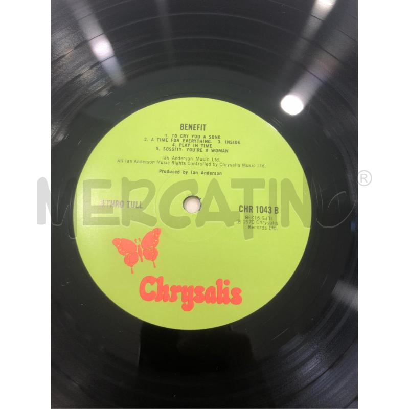 33/G VINILE JETHRO TULL BENEFIT | Mercatino dell'Usato Roma somalia 4