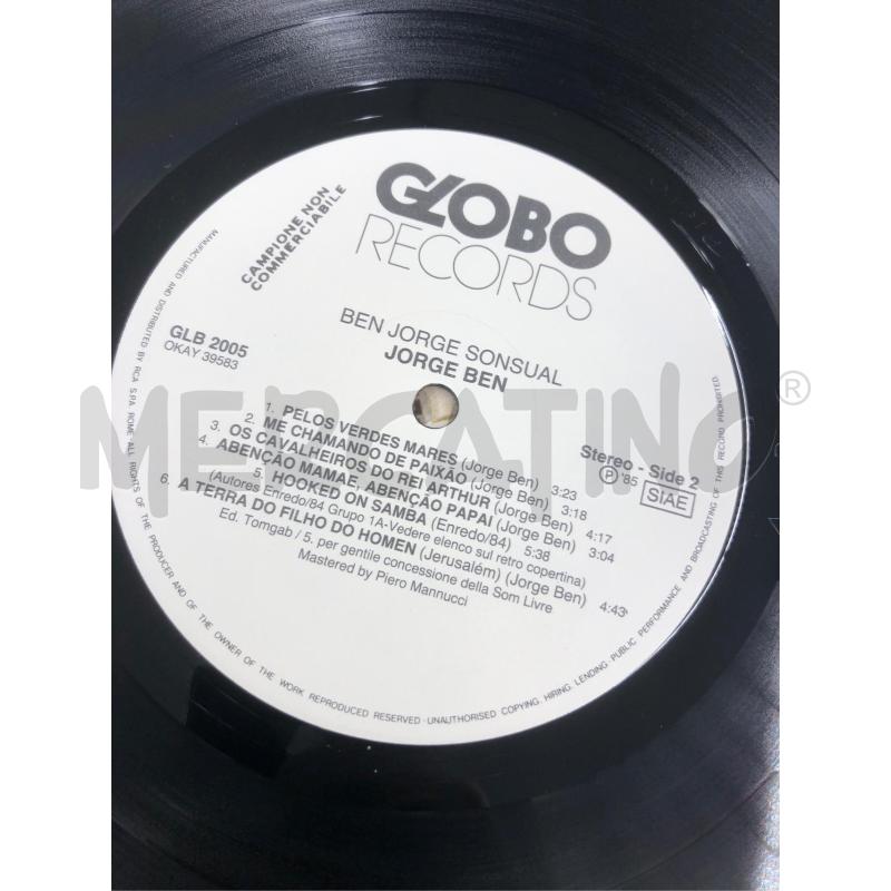 33/G VINILE JORGE BEN SONSUAL PROMO | Mercatino dell'Usato Roma somalia 4