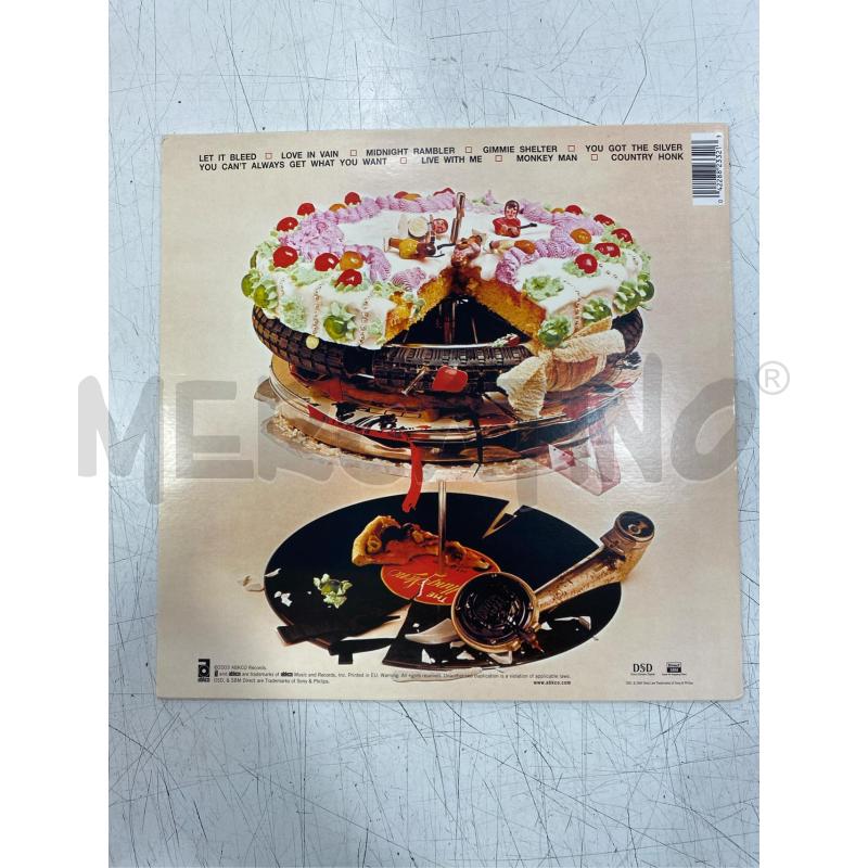 33/G VINILE LET IT BLEED ROLLING STONES 2003 | Mercatino dell'Usato Roma somalia 2