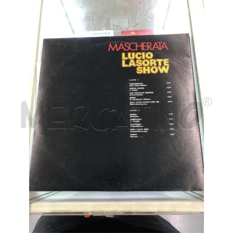 33/G VINILE LUCIO LASORTE SHOW MASCHERATA | Mercatino dell'Usato Roma somalia 2