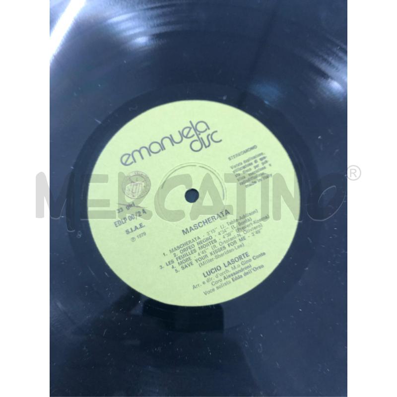 33/G VINILE LUCIO LASORTE SHOW MASCHERATA | Mercatino dell'Usato Roma somalia 4