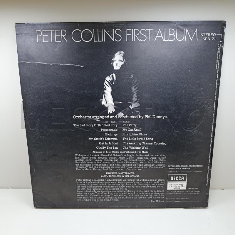 33/G VINILE PETER COLLINS FIRST ALBUM | Mercatino dell'Usato Roma somalia 2
