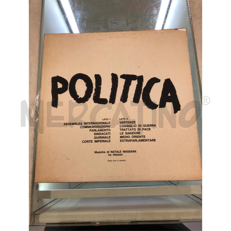 33/G VINILE POLITICA NATALE MASSARA | Mercatino dell'Usato Roma somalia 2