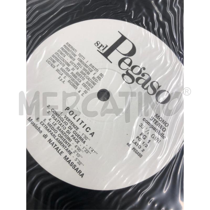 33/G VINILE POLITICA NATALE MASSARA | Mercatino dell'Usato Roma somalia 3