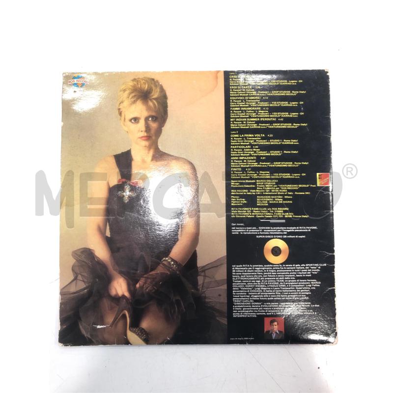 33/G VINILE RITA PAVONE DIMENSIONE DONNA CON DEDICA | Mercatino dell'Usato Roma somalia 3