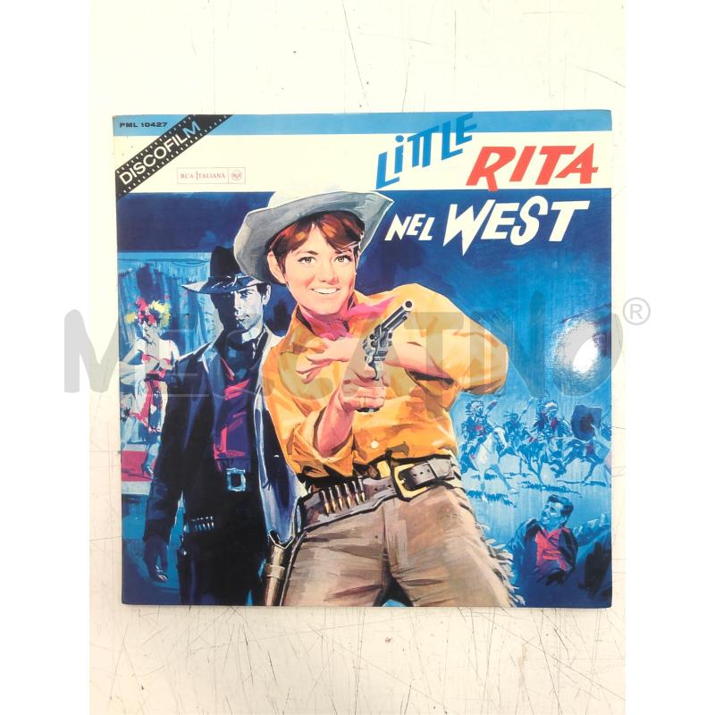 33/G VINILE RITA PAVONE LITTLE RITA NEL WEST | Mercatino dell'Usato Roma somalia 1