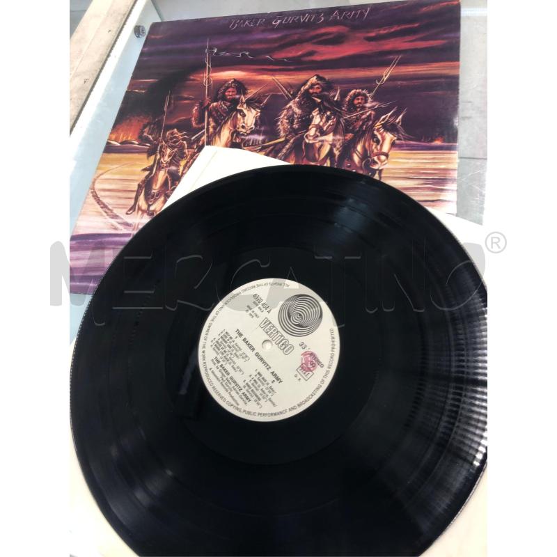 33/G VINILE THE BAKER GURVITZ ARMY ITALY PRESS | Mercatino dell'Usato Roma somalia 3