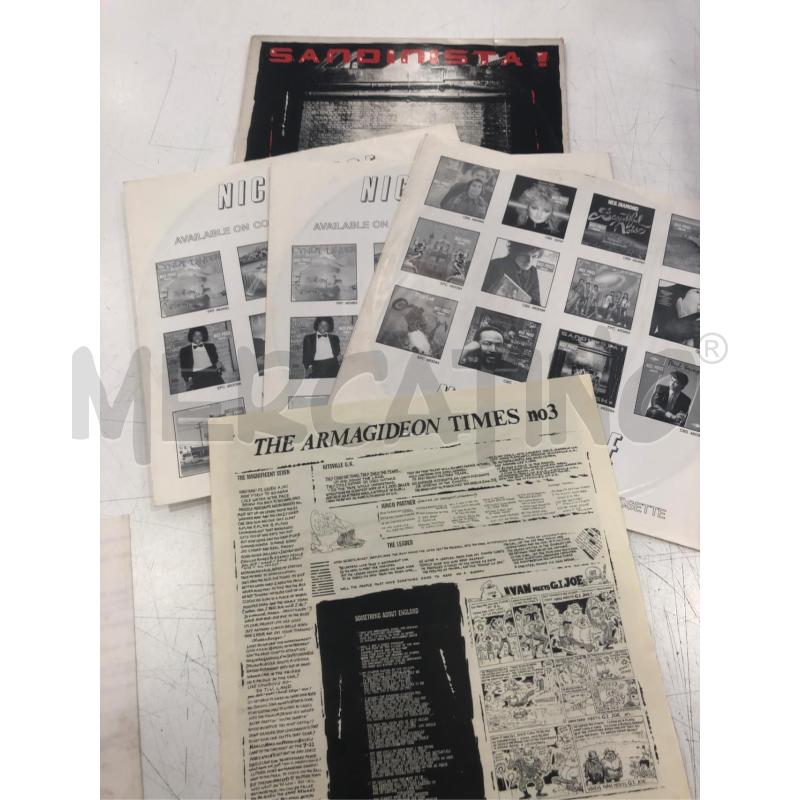 33/G VINILE THE CLASH SANDINISTA! 1989 REISSUE | Mercatino dell'Usato Roma somalia 3