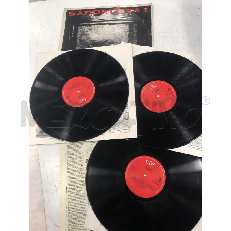 33/G VINILE THE CLASH SANDINISTA! 1989 REISSUE | Mercatino dell'Usato Roma somalia 5