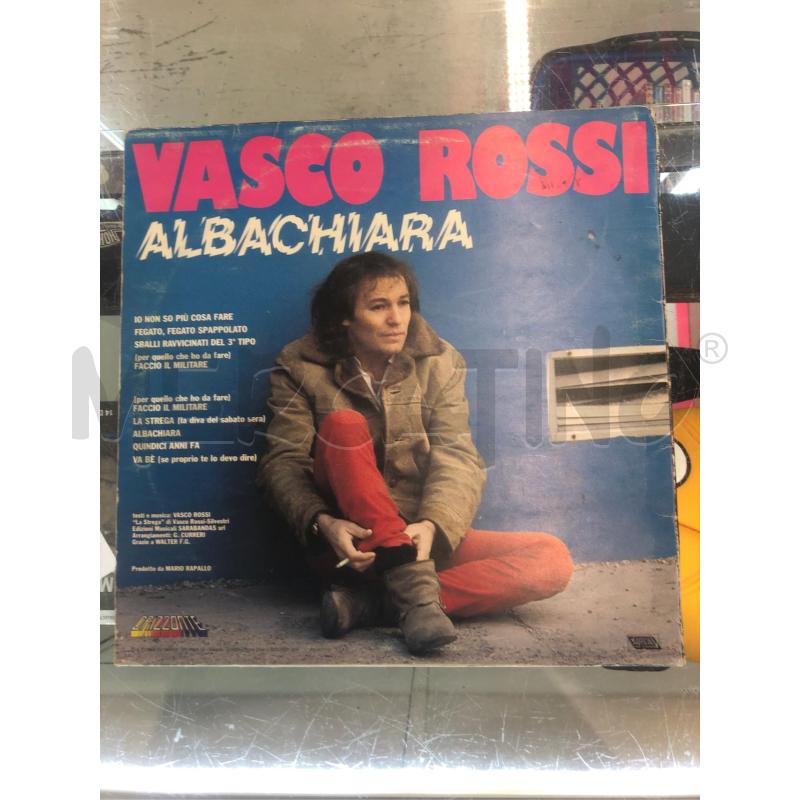 33/G VINILE VASCO ROSSI ALBACHIARA | Mercatino dell'Usato Roma somalia 2