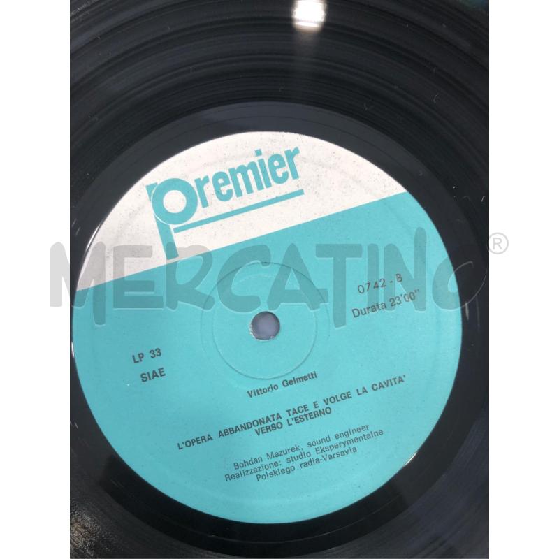 33/G VINILE VITTORIO GELMETTI ORGANUM QUADRUPLUM CON DEDICA | Mercatino dell'Usato Roma somalia 5