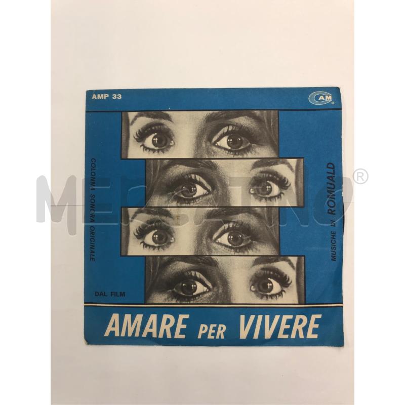 45/G VINILE AMARE PER VIVERE CAM  | Mercatino dell'Usato Roma somalia 1