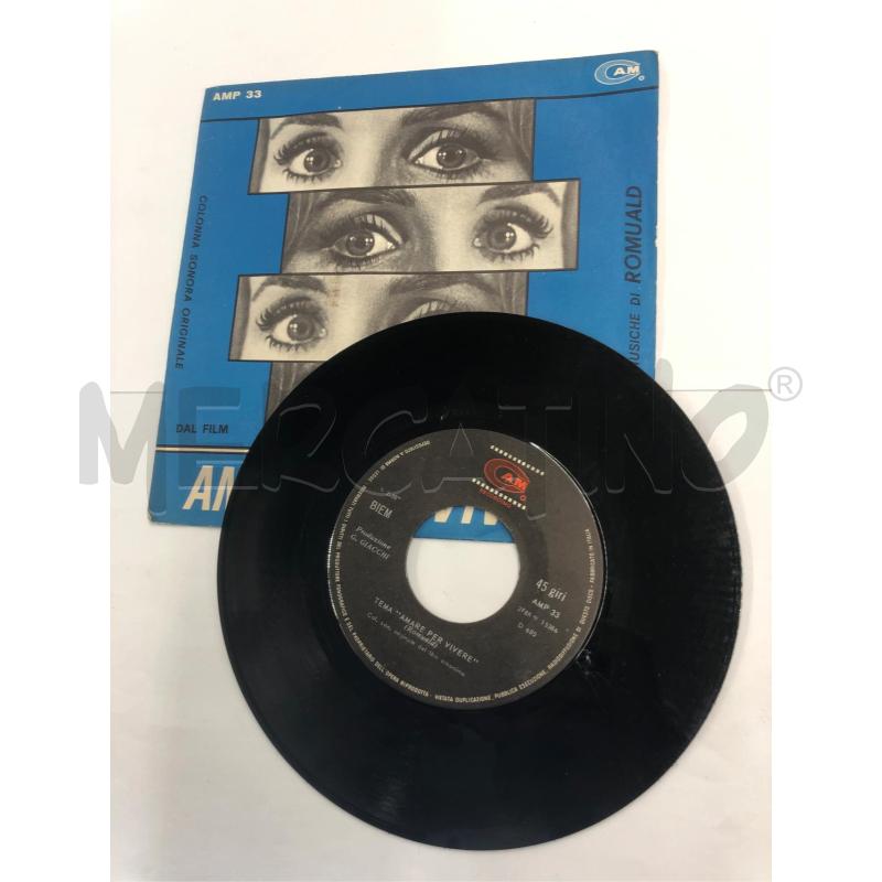 45/G VINILE AMARE PER VIVERE CAM  | Mercatino dell'Usato Roma somalia 3