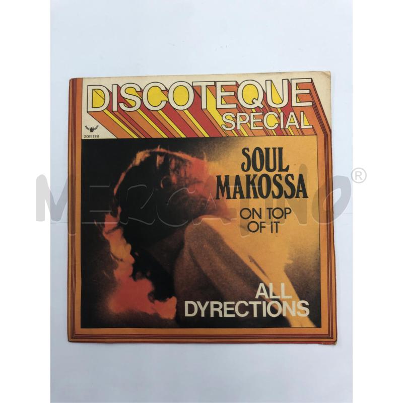 45/G VINILE SOUL MAKOSSA ON TOP OF IT | Mercatino dell'Usato Roma somalia 1
